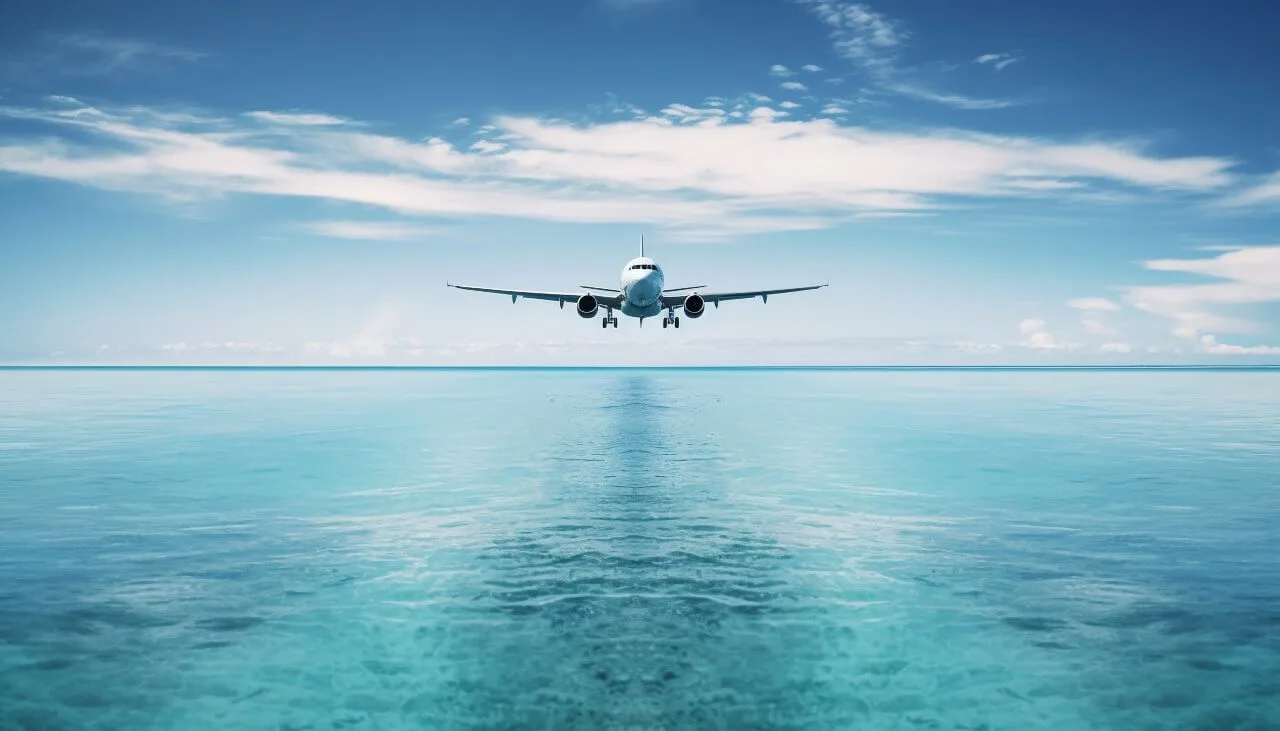 Avion Nebo Okean